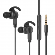 3.5mm with Microphone In-Ear Headset Plug-in Game Mobile Game Earphone In-Ear Mobile Phone Computer Wired Headset Mic Volume