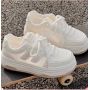 2025 New! Summer Women's Fashionable Sneakers - Small White Casual Breathable Mesh Rubber Surface